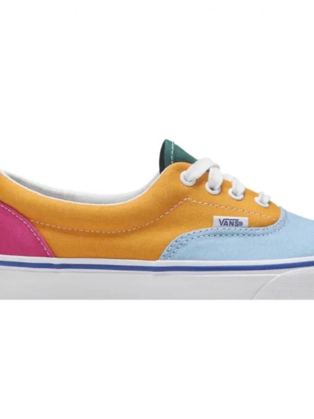 Vans Color Block Sneakers Unisex Women’s Sz 7 Men’s 5.5 low top shoes